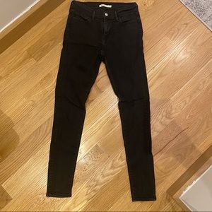 Levi 710 super skinny Jean black 29